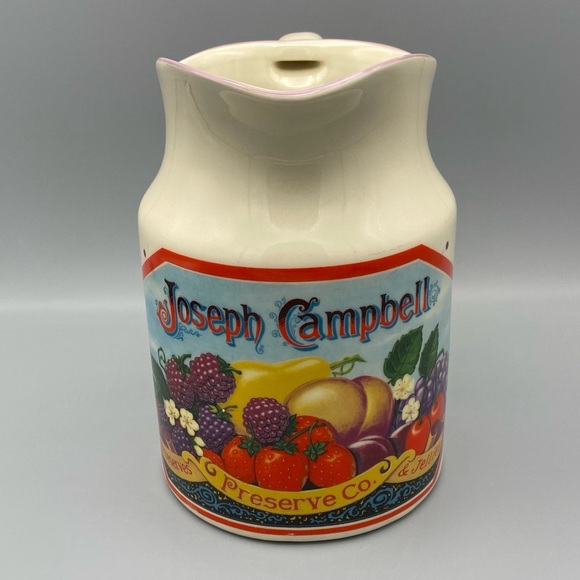 Joseph Campbell Goebel Pitcher Campbells Soup Heritage Collection  Fruit Veggies - Picture 1 of 5